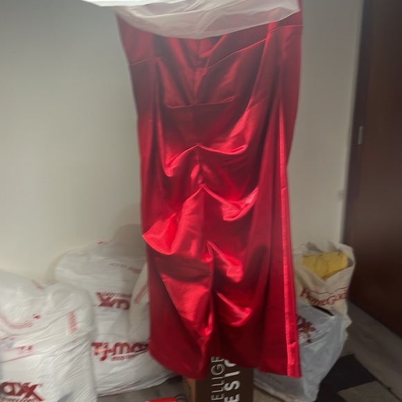 Cocktail dress red - Picture 2 of 2